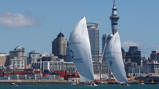 Louis Vuitton Trophy Auckland.  Photo © Ian Roman/TeamOrigin